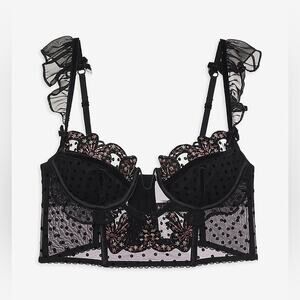 FOR LOVE AND LEMONS FLL Caprice Bustier Corset Ruffle Underwire 32DD